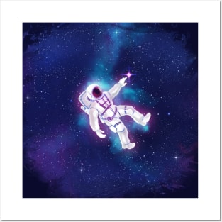 Astronaut Outer Space Posters and Art